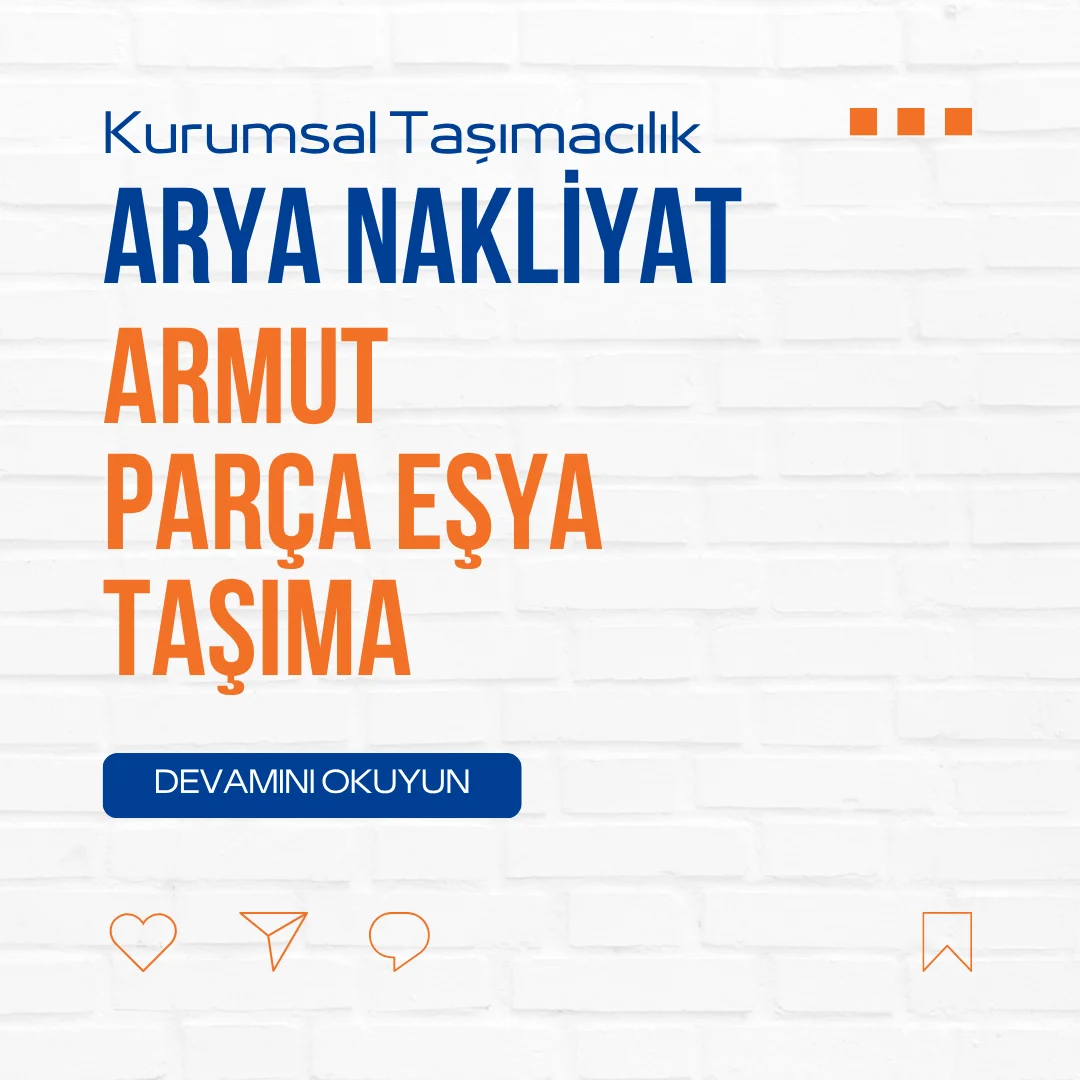 Armut Parça Eşya Taşıma
