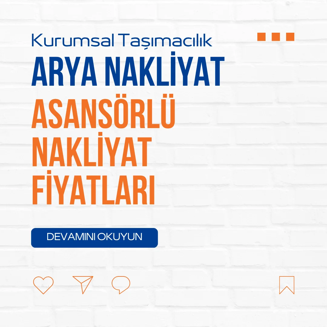 Asansörlü Nakliyat Fiyatları