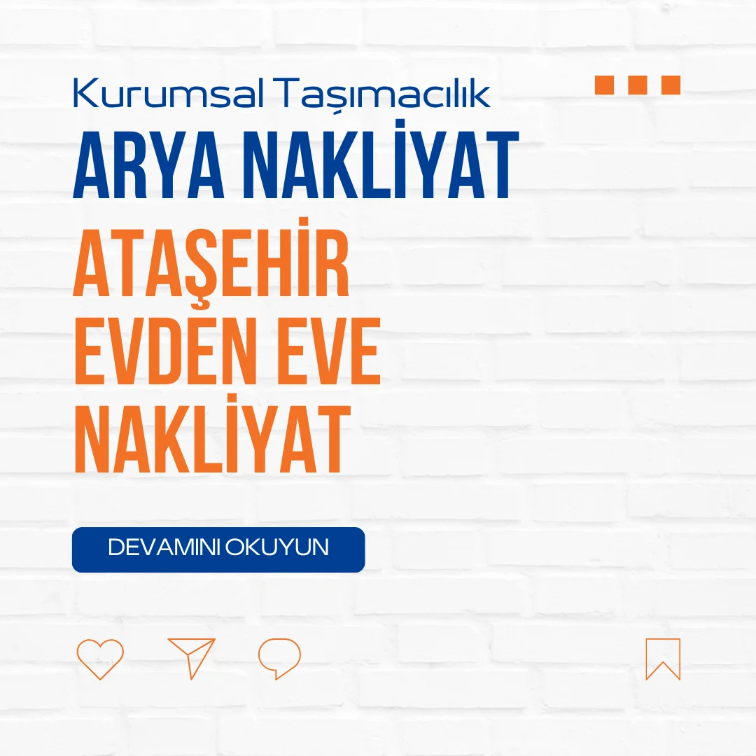 Ataşehir Evden Eve Nakliyat