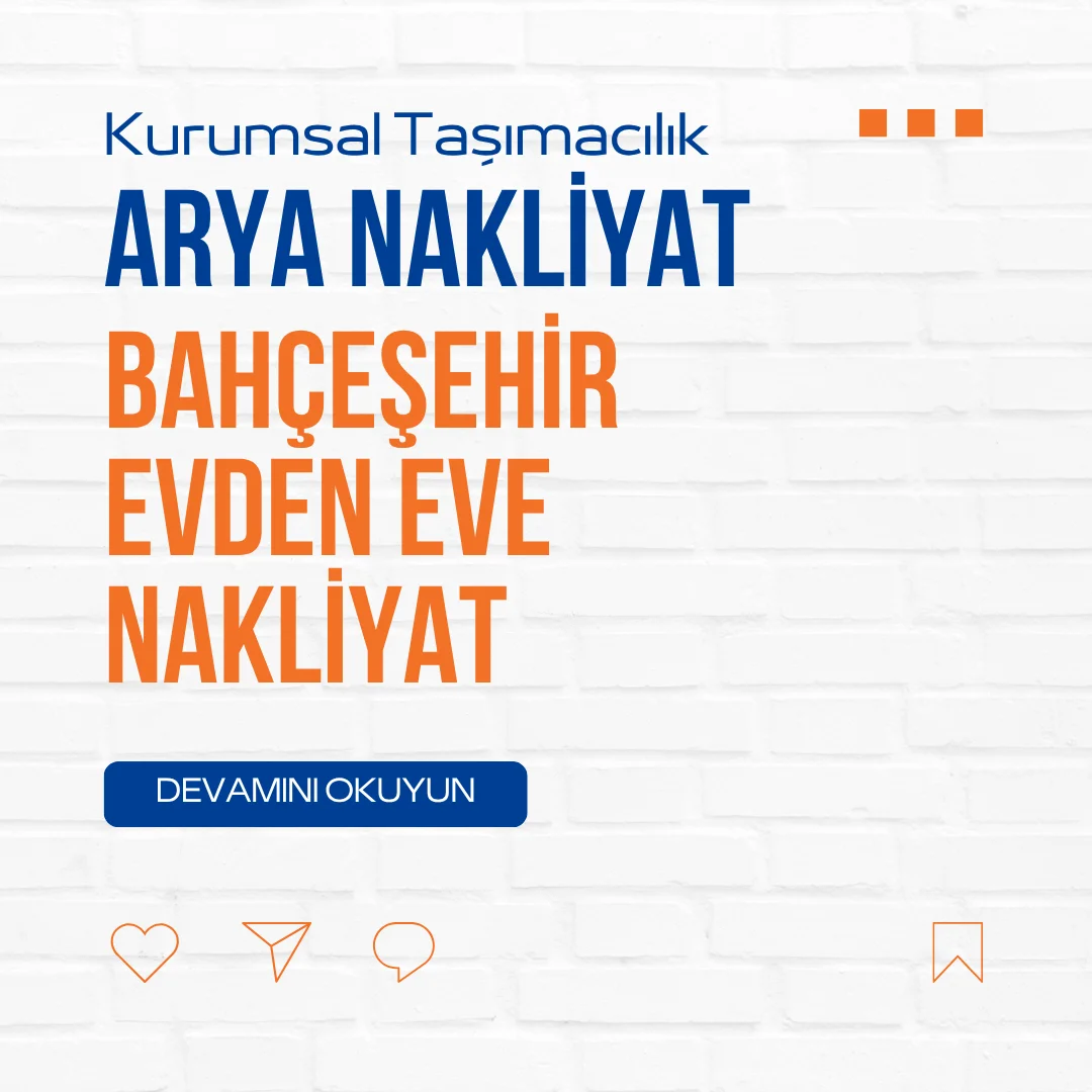 Bahçeşehir Evden Eve Nakliyat