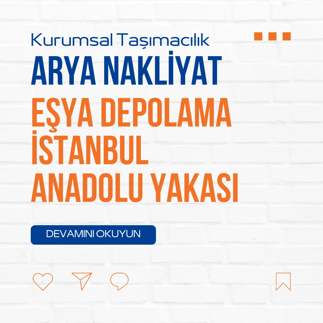 Eşya Depolama İstanbul Anadolu Yakası