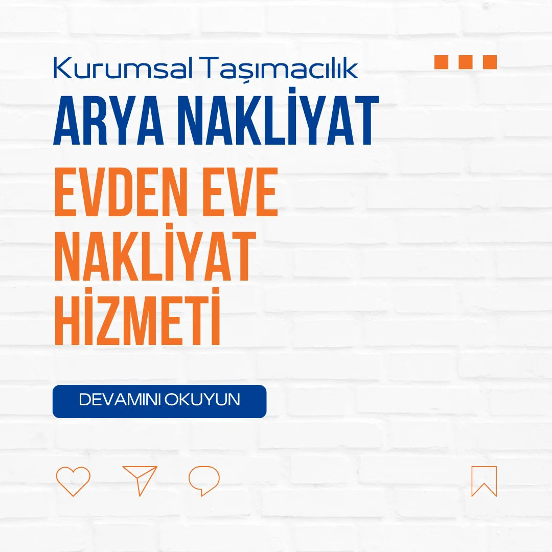 Evden Eve Nakliyat Hizmeti