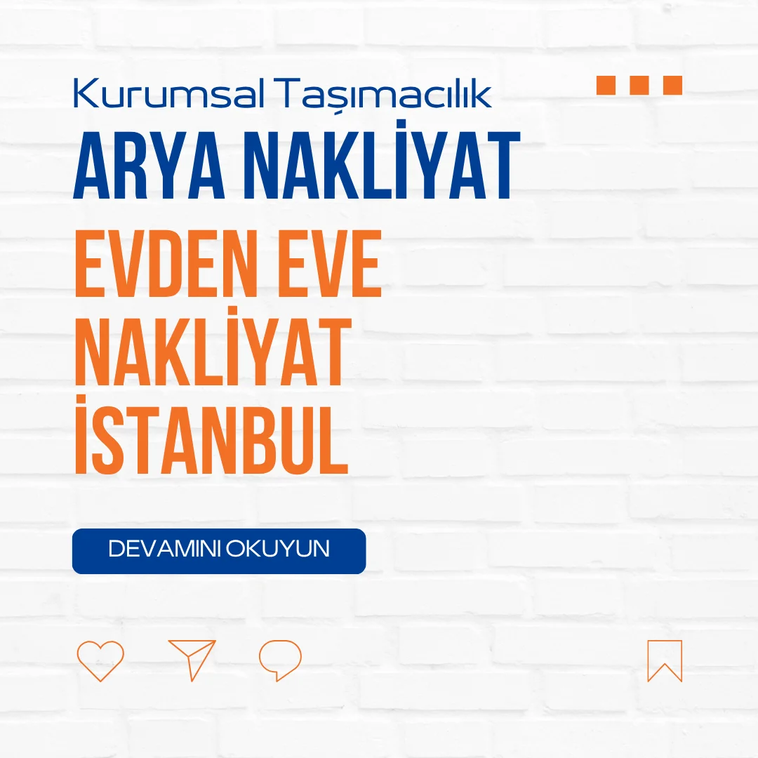 Evden Eve Nakliyat İstanbul