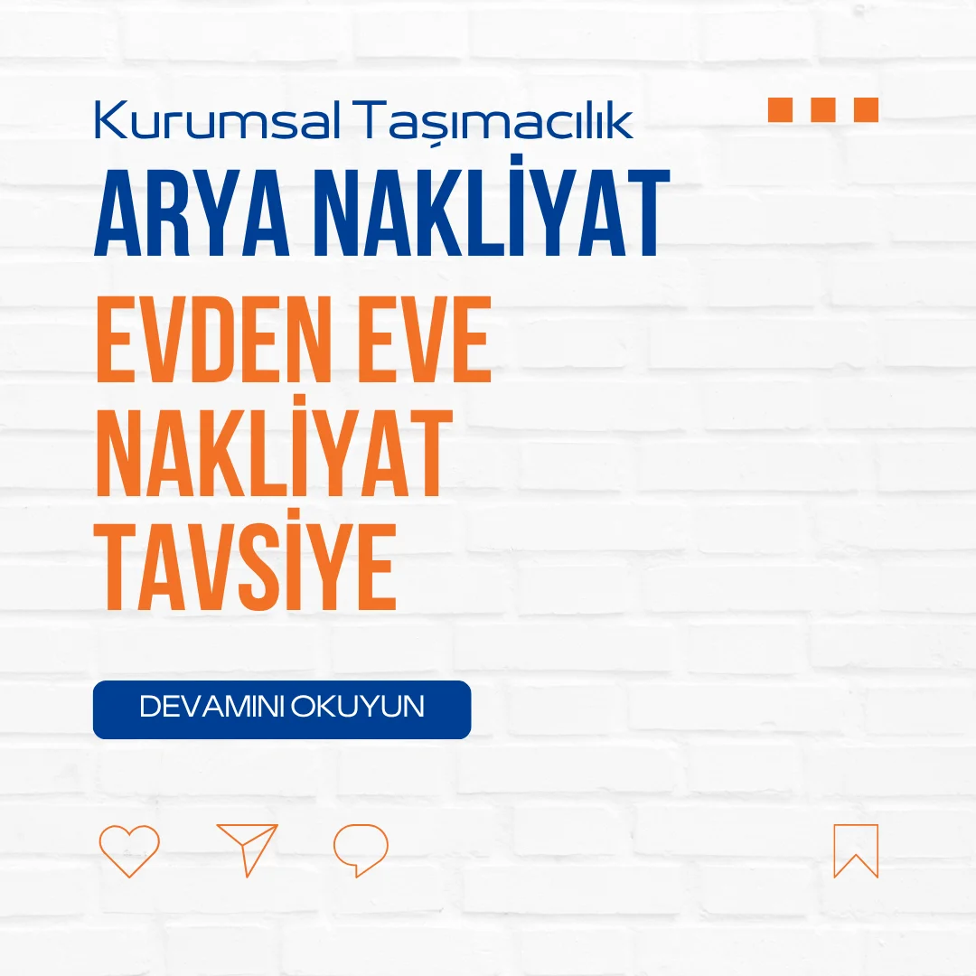 Evden Eve Nakliyat Tavsiye