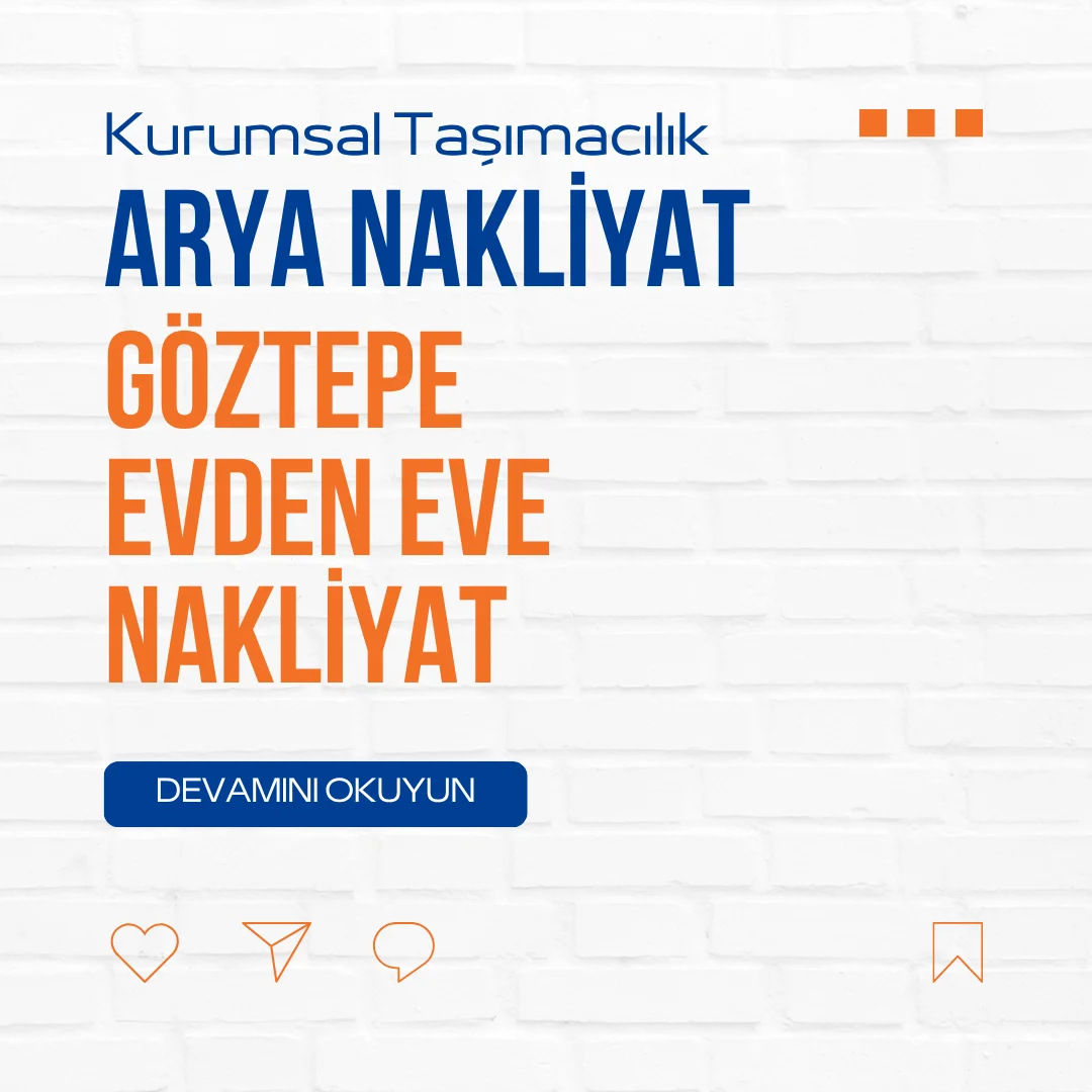 Göztepe Evden Eve Nakliyat