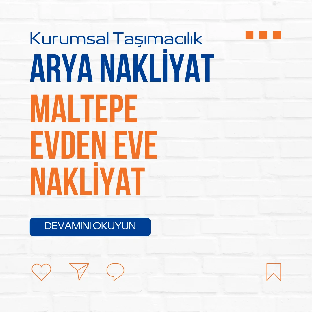 Maltepe Evden Eve Nakliyat