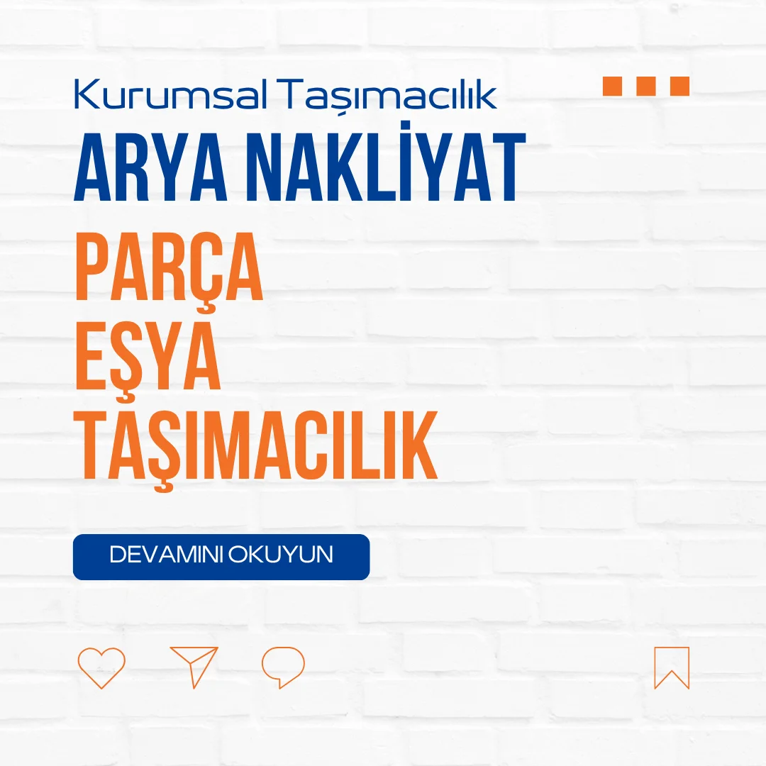 Parça Eşya Taşımacılık