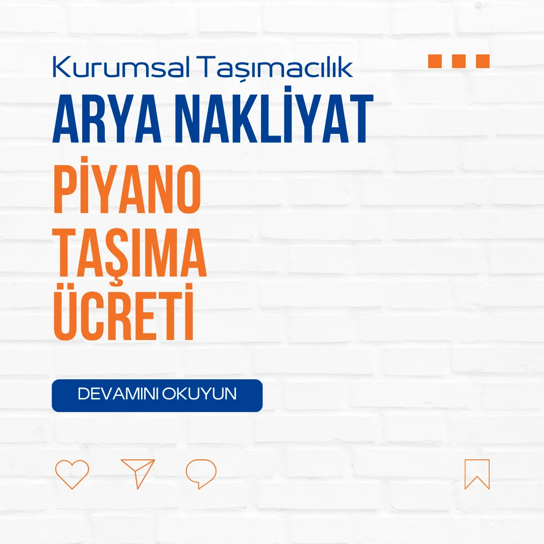Piyano Taşıma Ücreti