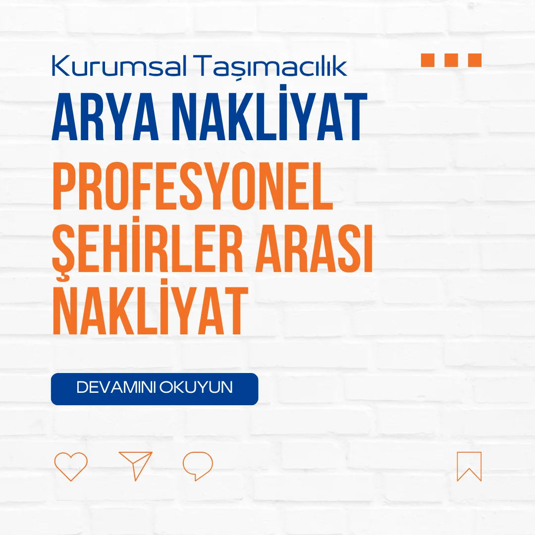 Profesyonel Şehirler Arası Nakliyat