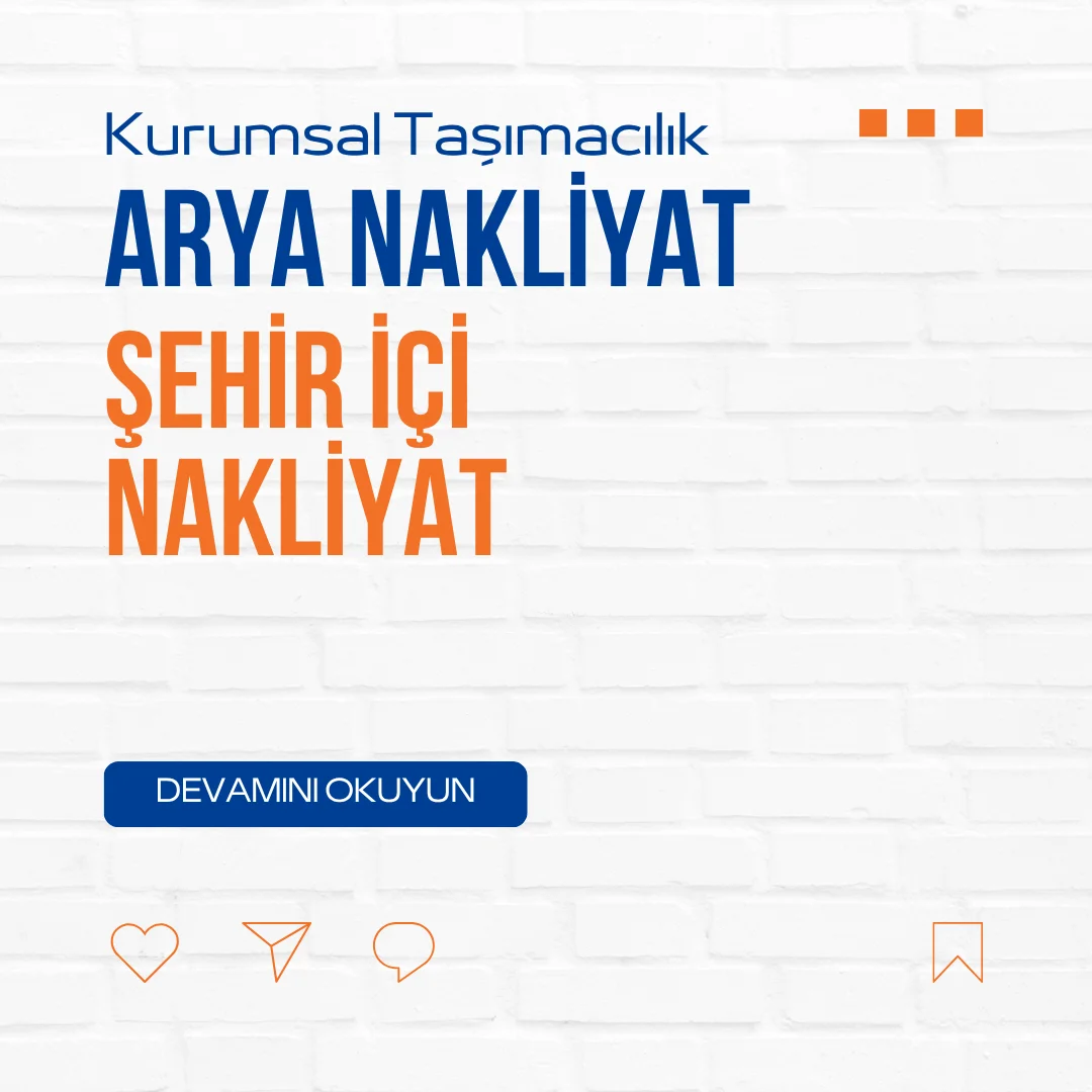 Şehir İçi Nakliyat