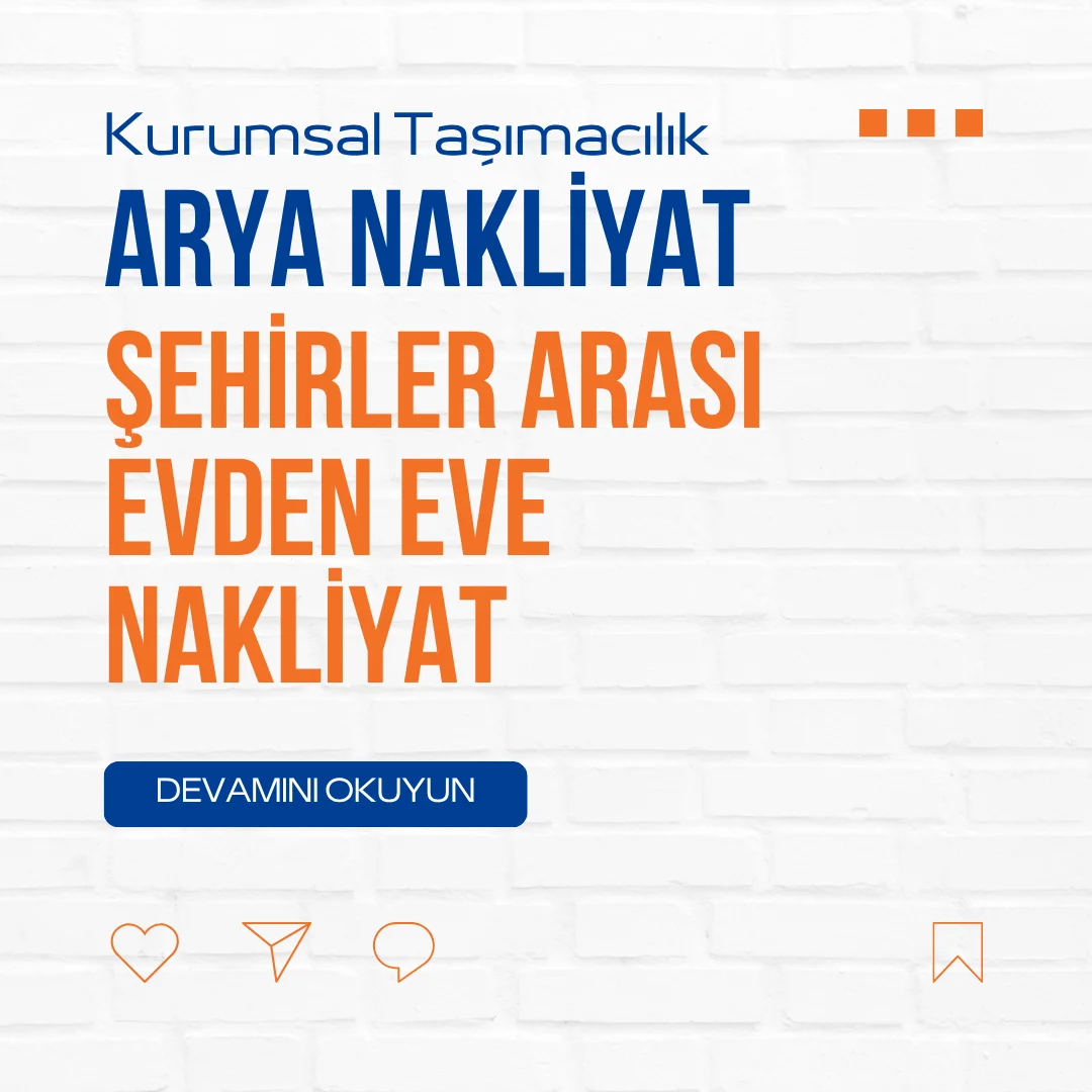 Şehirler Arası Evden Eve Nakliyat