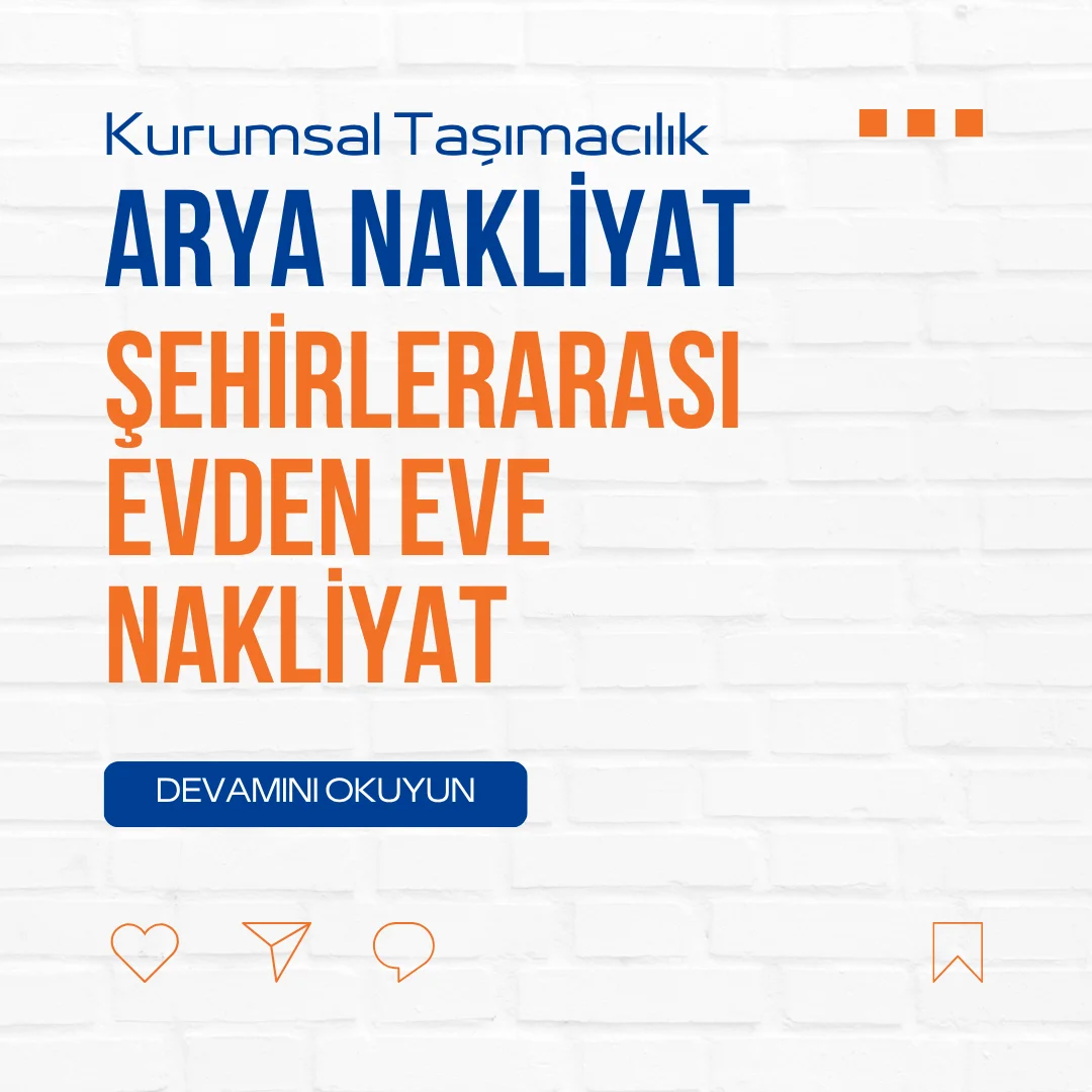 Şehirlerarası Evden Eve Nakliyat