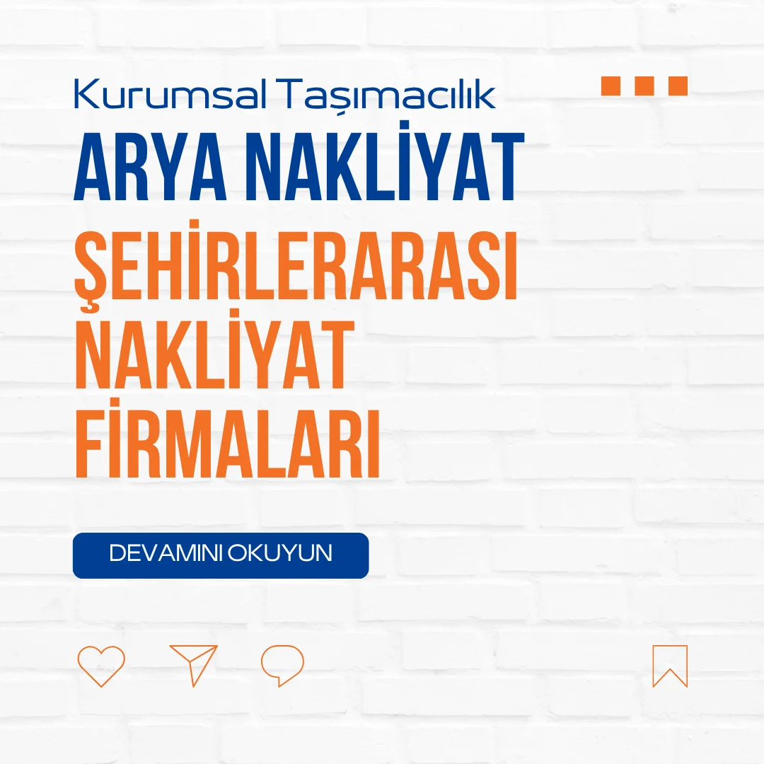 Şehirlerarası Nakliyat Firmaları