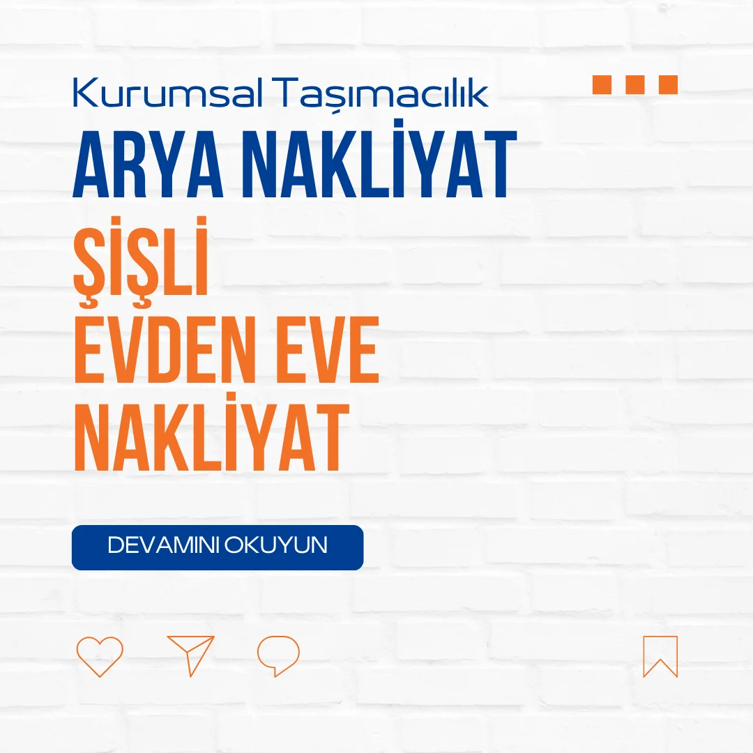 Şişli Evden Eve Nakliyat